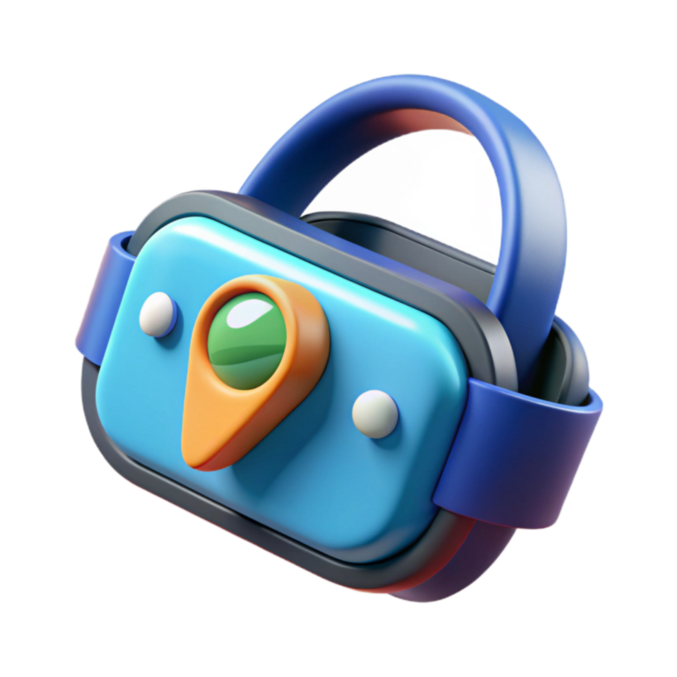 stunning creative Ar Headset User Interface Display Isolated Element premium png