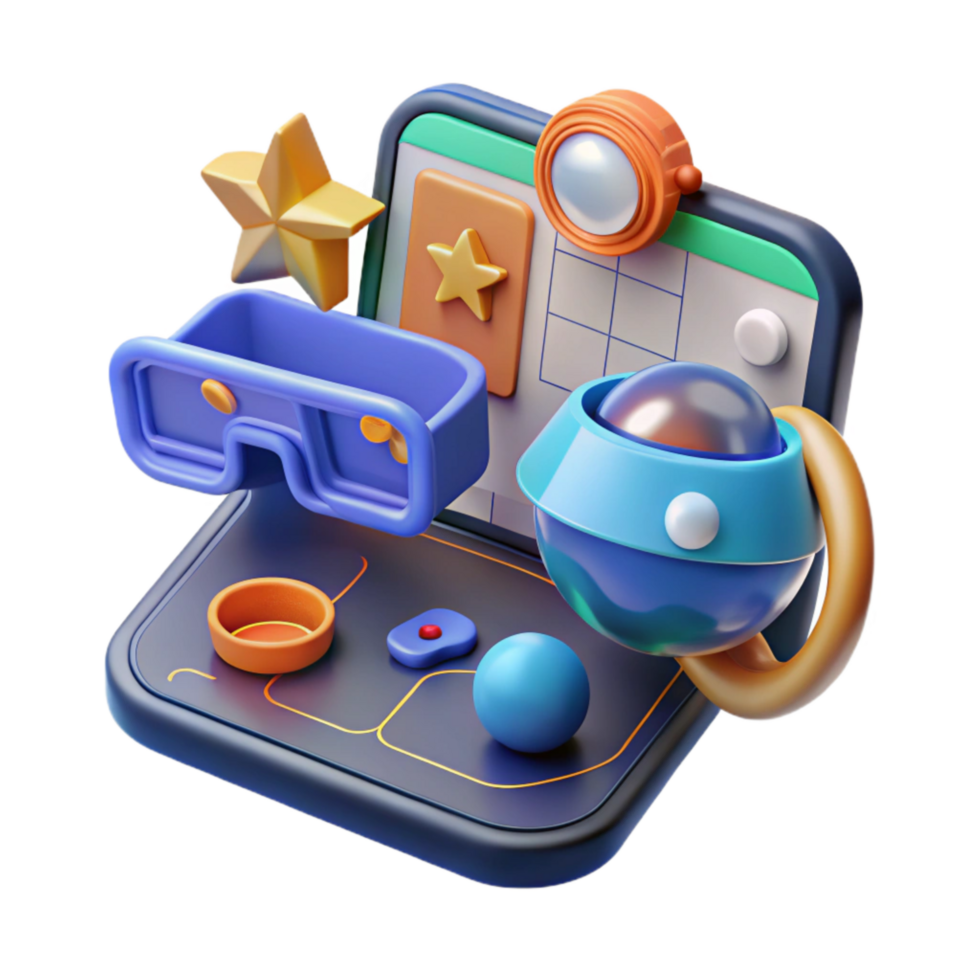 wonderful traditional Ar Interface with Interactive Buttons and Icons Cutout high resolution png