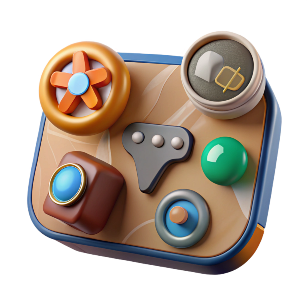 dramatic vintage Ar Interface with Interactive Buttons and Icons Cutout genuine png