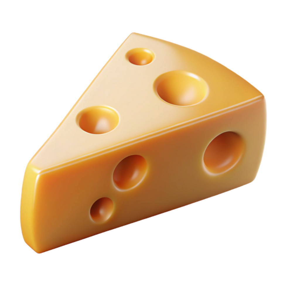 dramatic artistic Artificial Cheese Wedge Cutout Sharp Angle detailed png