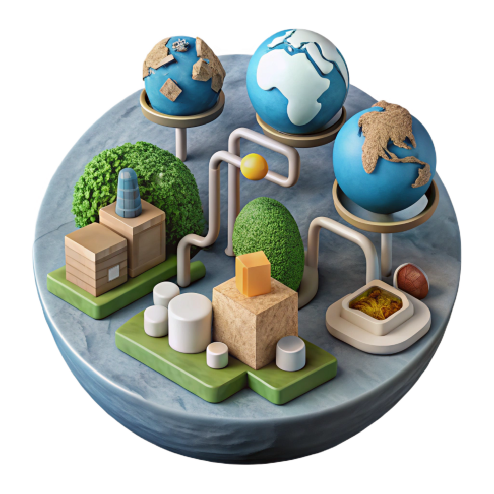 magnificent contemporary Artificial Ecosystem Schematic Diagram Cutout high quality png