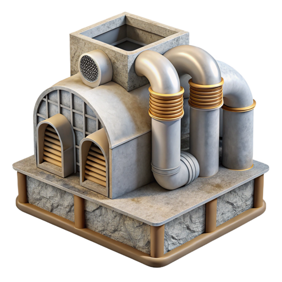 magnificent classic Artificial Ecosystem Ventilation System Cutout premium png