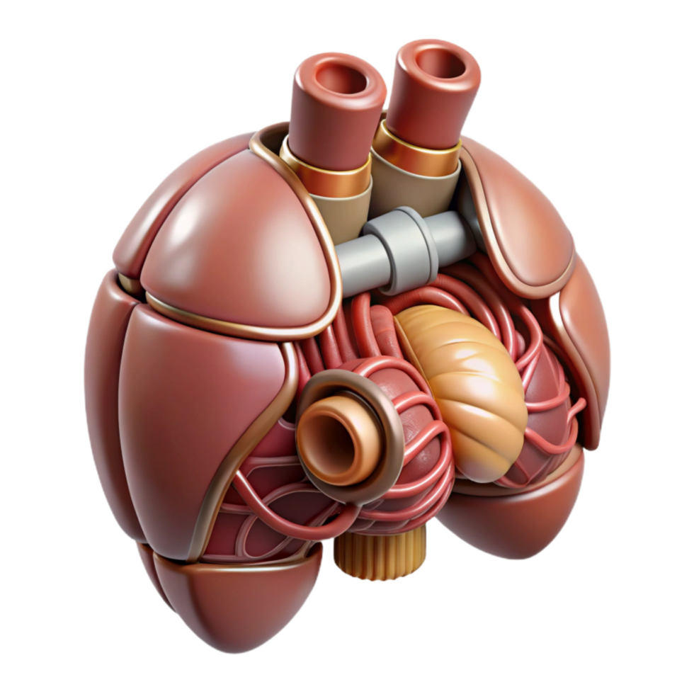 elegant creative Artificial Organ Design Concept Illustration Isolated Element high quality png