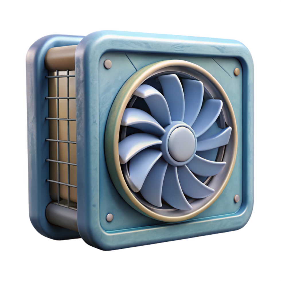 stunning contemporary Automated Climate Control System Fan Ventilation Transparent Background exclusive png