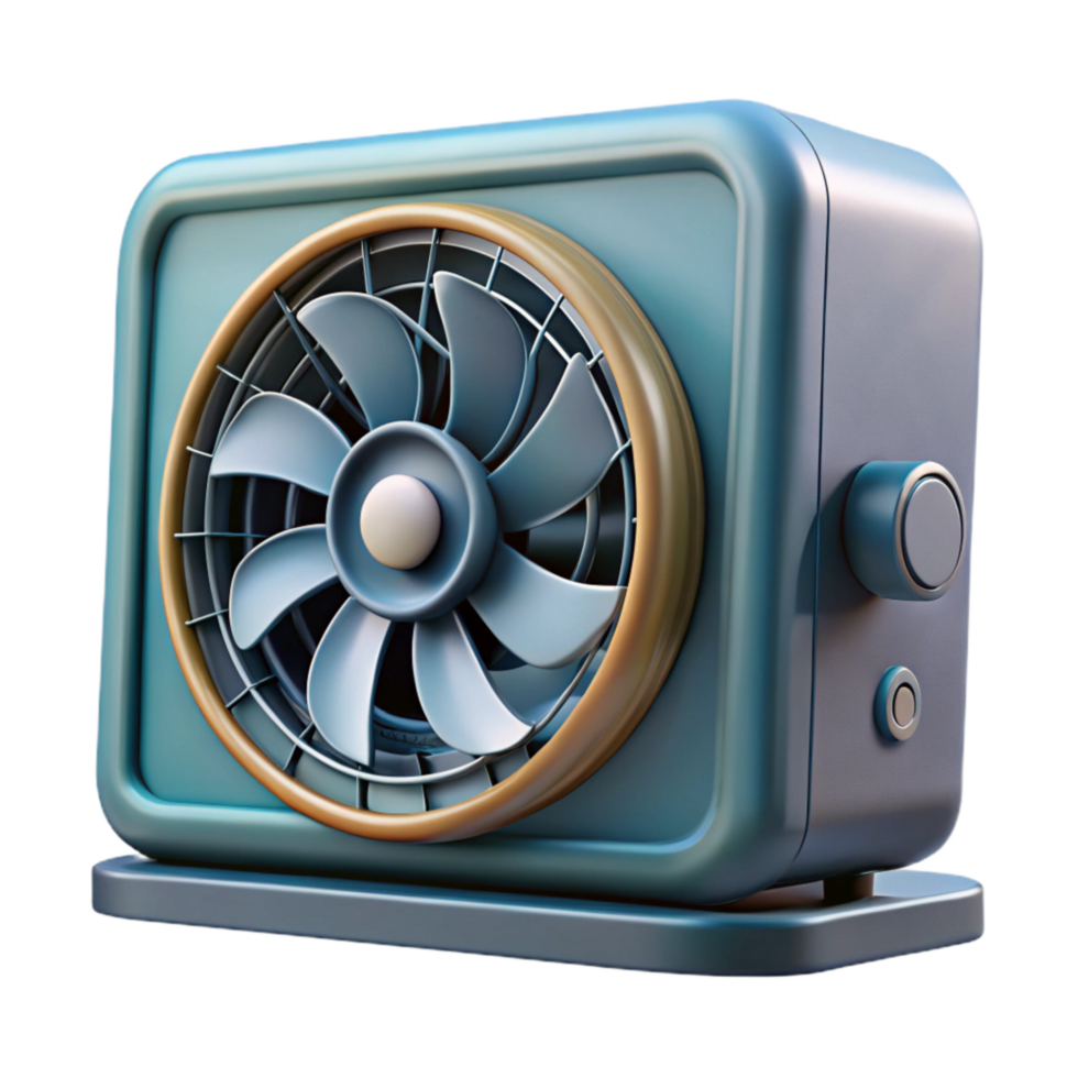 stunning rustic Automated Climate Control System Fan Ventilation Transparent Background detailed png