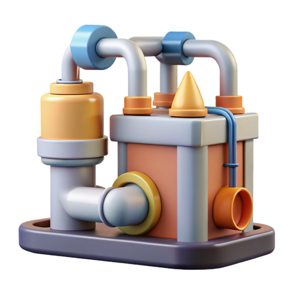 extraordinary contemporary Automated Nutrient Delivery System Pipes Cutout authentic png
