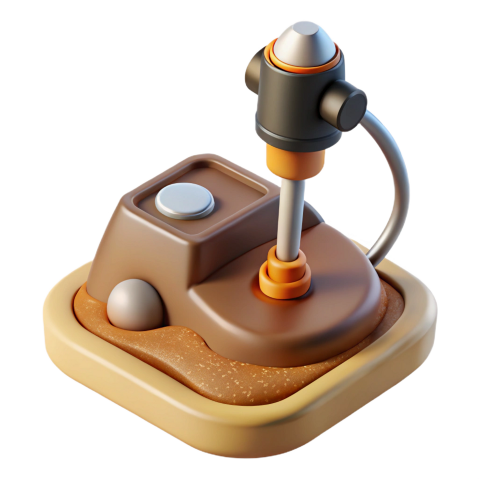 dramatic creative Automated Soil Testing System Probe Close Up Cutout high quality png
