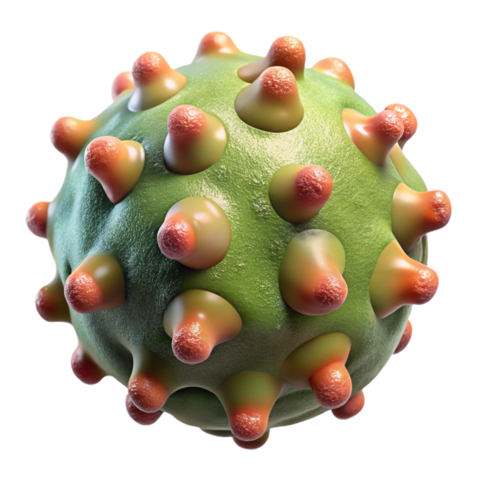 stunning classic Bacterial Texture Detailed View Isolated original png