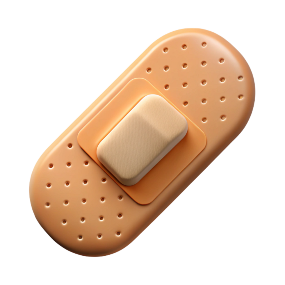 impressive artistic Band Aid Beige Adhesive Transparent Background high resolution png
