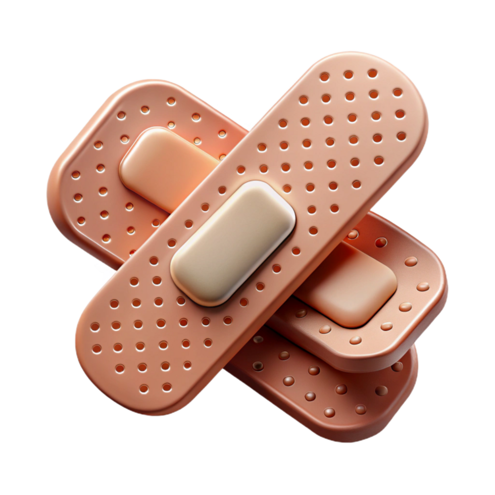 elegant creative Bandages Assorted Sizes Transparent Cutout 4K png