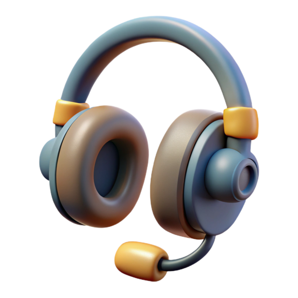 elegant creative Bci Headset Top View Isolated Element original png