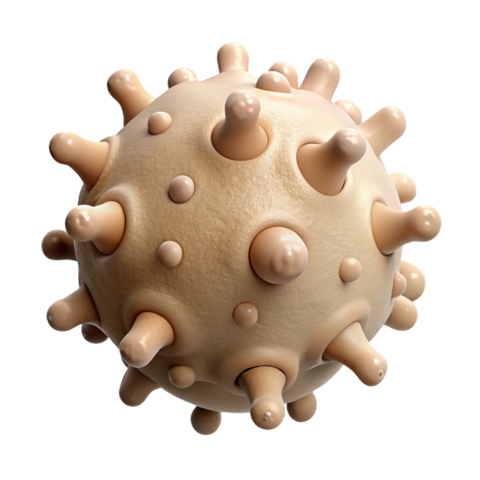 vibrant rustic Beige Artificial Microorganism Isolated authentic png