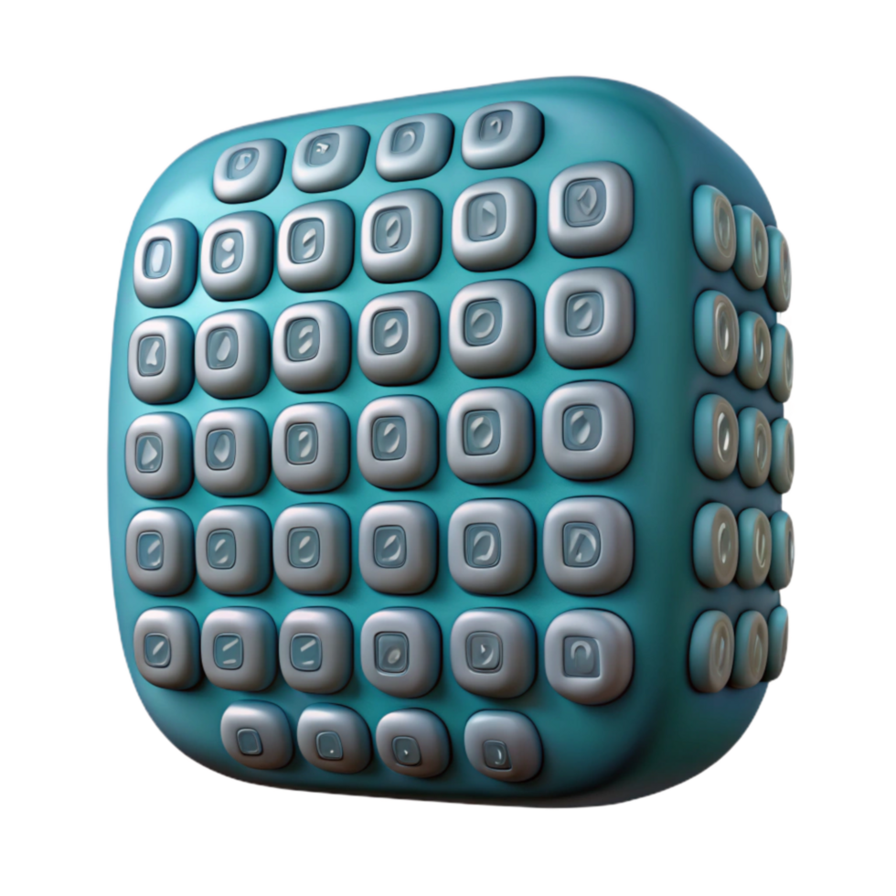 vibrant minimalist Binary Code Matrix with Green Digits Cutout high quality png