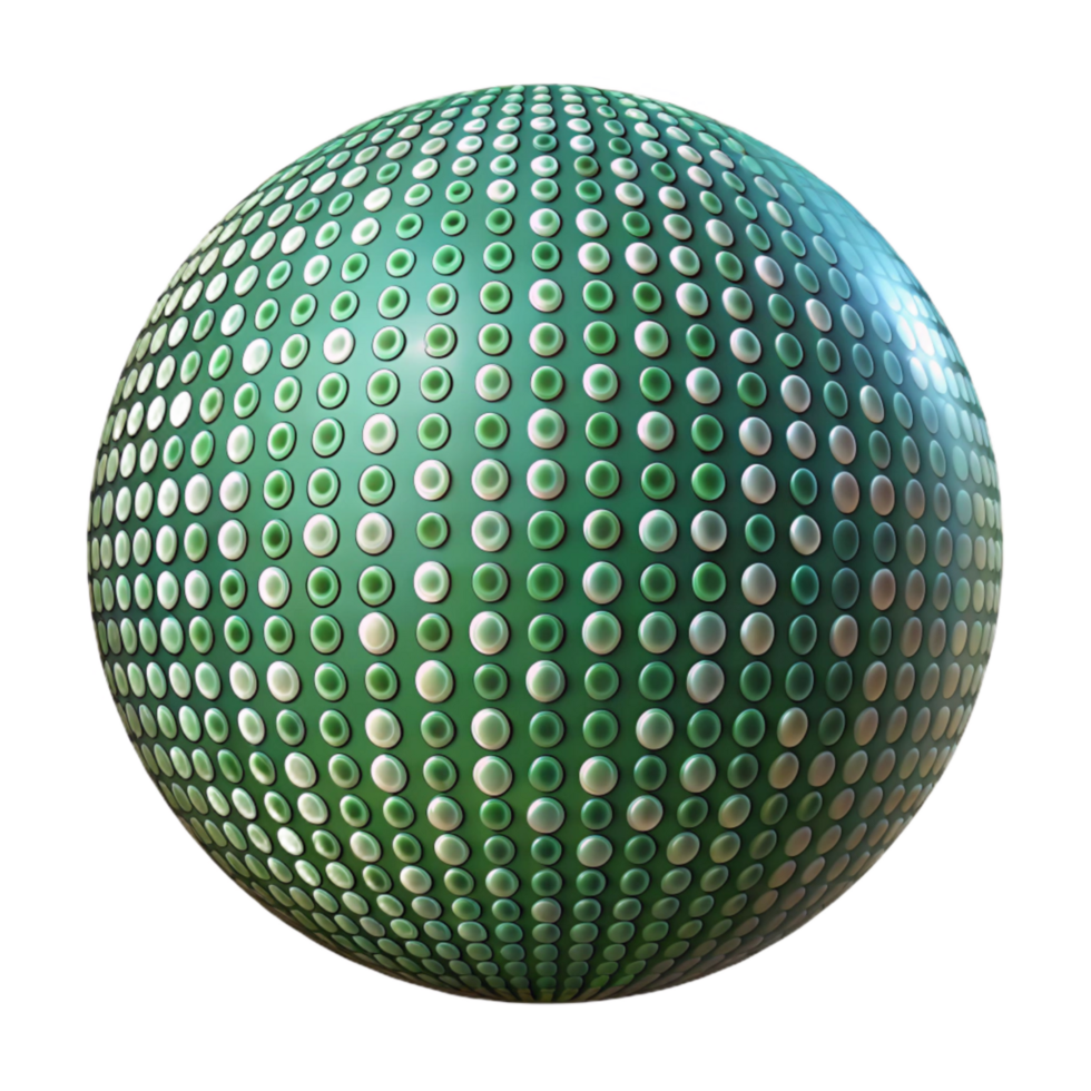 vibrant abstract Binary Code Matrix with Green Digits Cutout high quality png