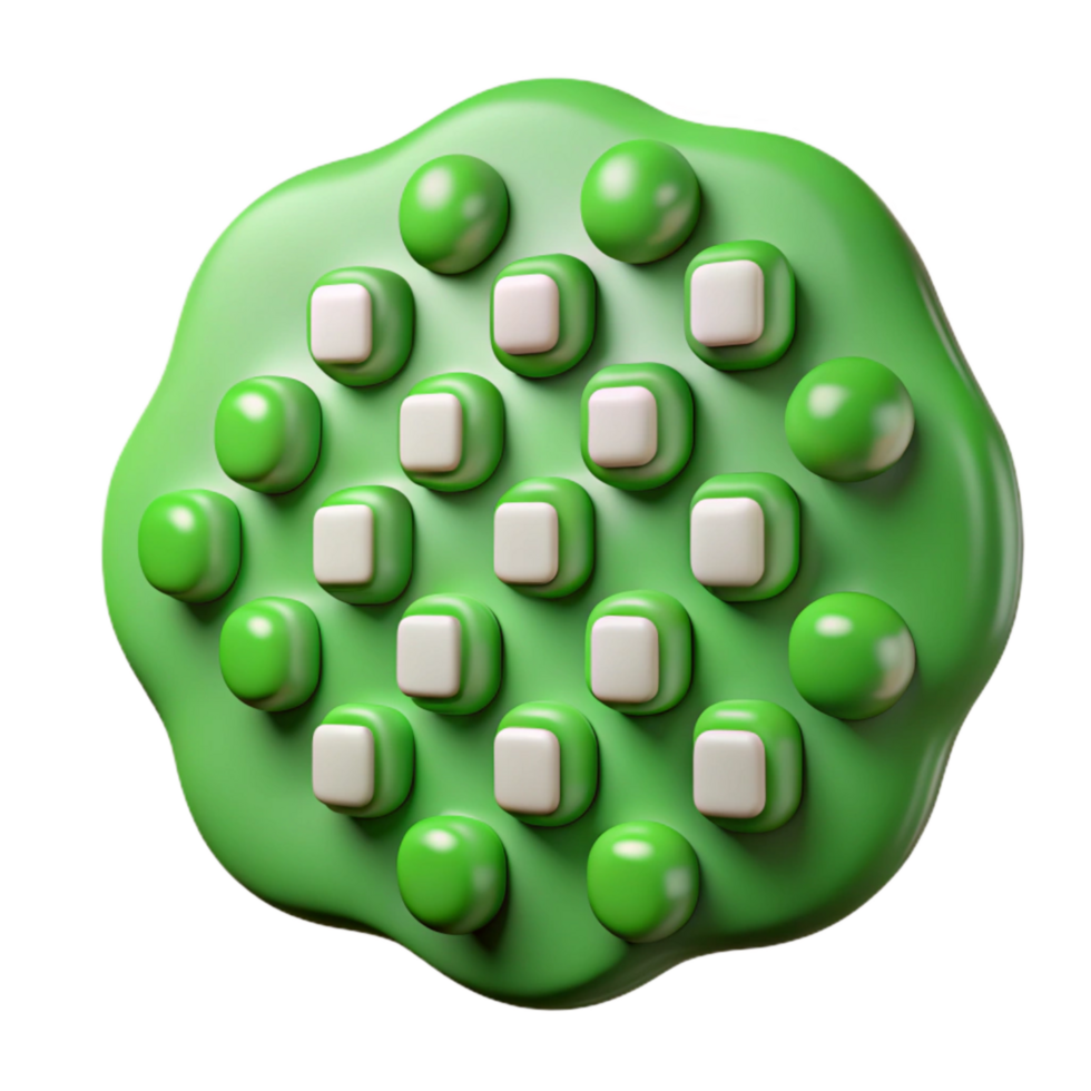 vibrant artistic Binary Code Pattern Cutout with Green Accents 4K png