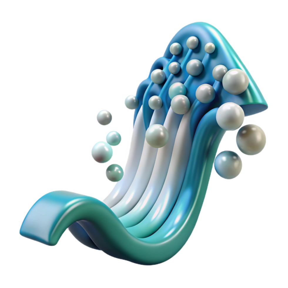 vibrant artistic Binary Code Stream Flowing Downward Transparent Background 4K png
