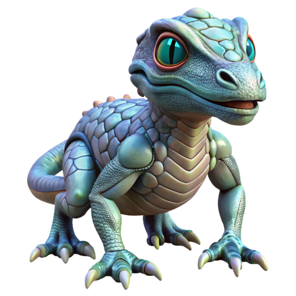 elegant artistic Bio Cybernetic Reptile Unique Pattern Isolated 4K png
