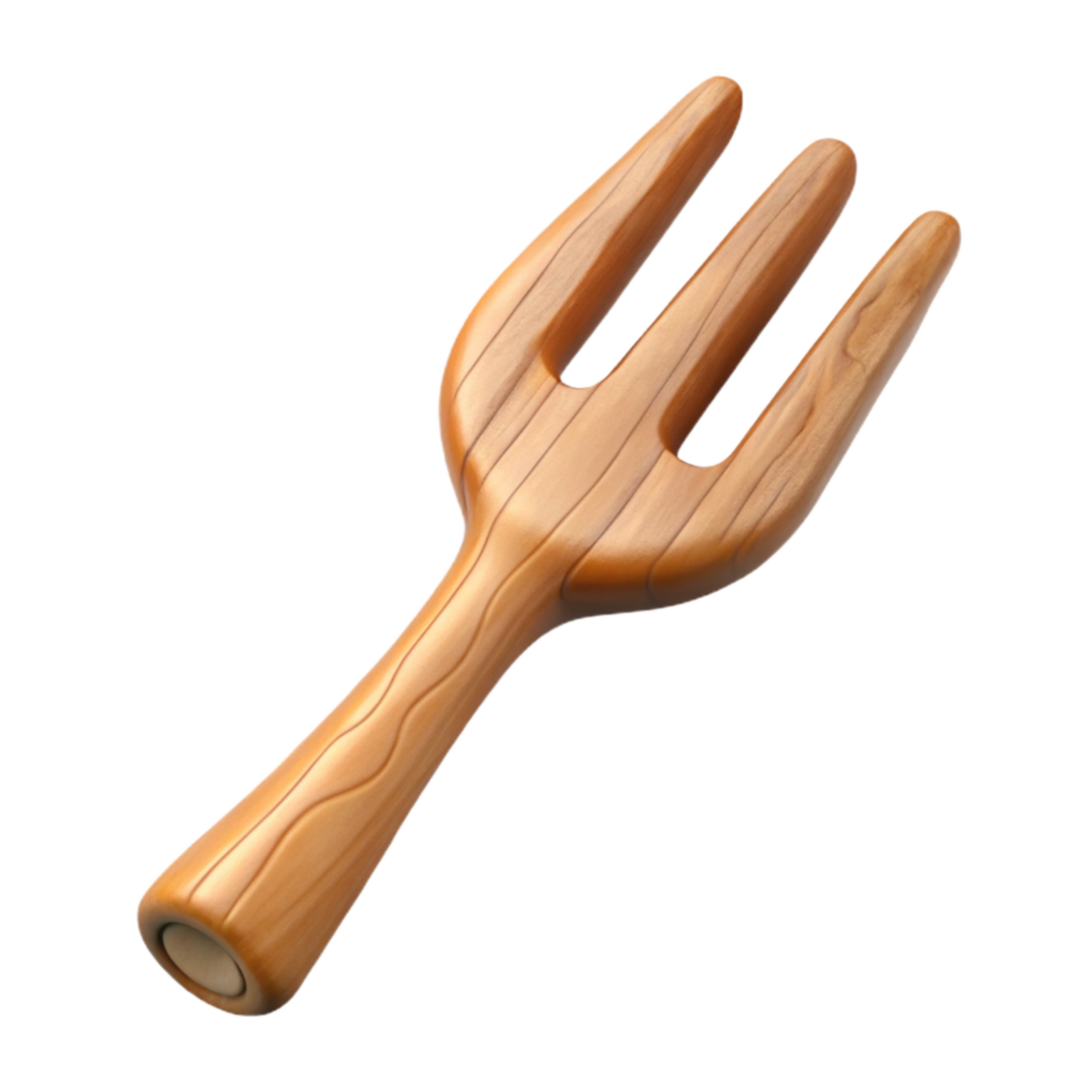 impressive traditional Biodegradable Cutlery Wooden Fork Cutout high quality png