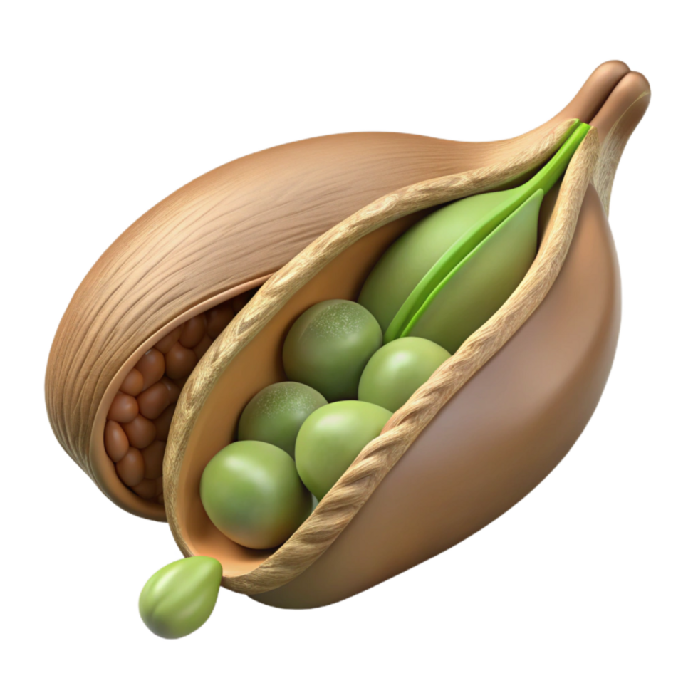 impressive traditional Bioengineered Seed Pod Open Releasing Seeds Cutout 4K png