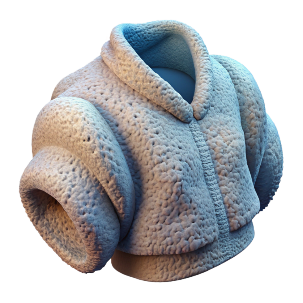 magnificent vintage Bio Integrated Clothing Fiber Close Up Transparent Background detailed png