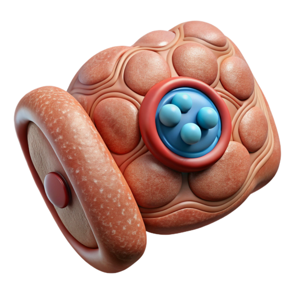dramatic traditional Bio Integrated Muscle Sensor Close Up Cutout high resolution png