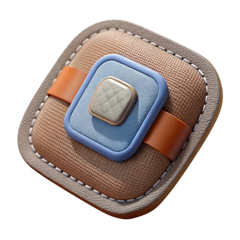 stunning modern Bio Integrated Oxygen Monitor Patch Isolated Cutout high quality png