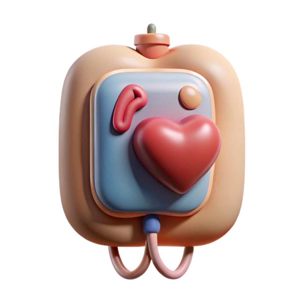 vibrant artistic Bioprinting Organ Regeneration Icon Isolated exclusive png