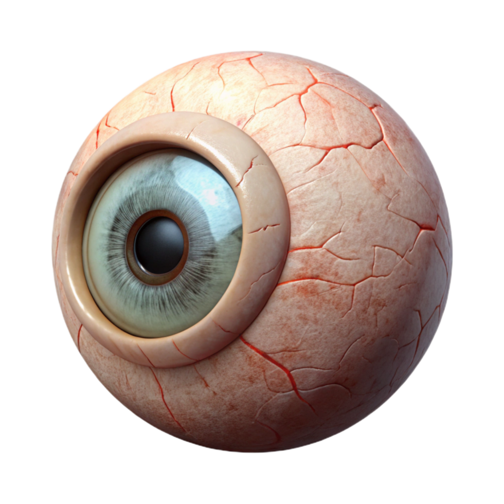 vibrant artistic Biorobotic Eye Socket Empty Socket Isolated genuine png