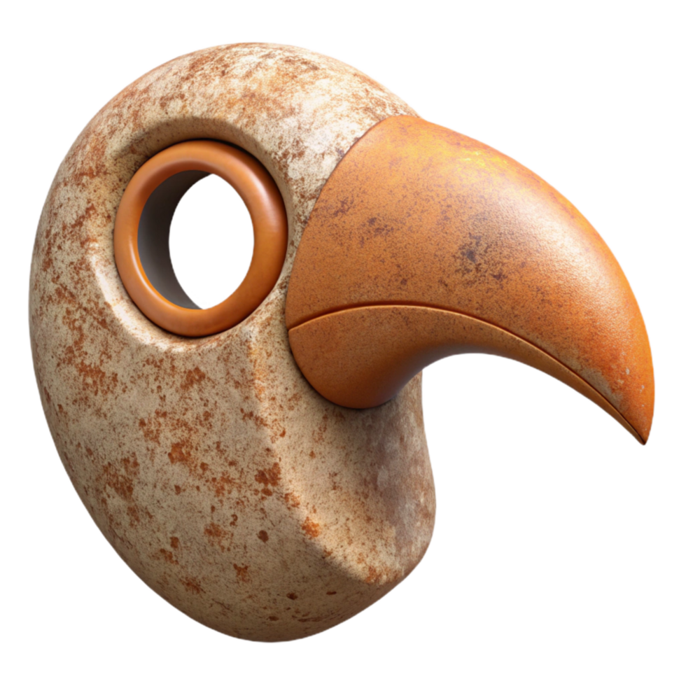extraordinary artistic Bird Beak Shape Cutout authentic png