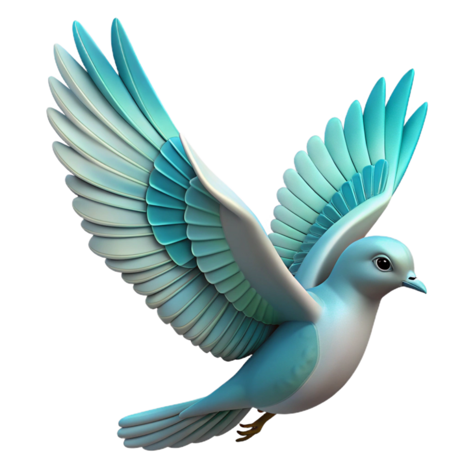 wonderful artistic Bird in Flight Wings Spread Transparent high resolution png