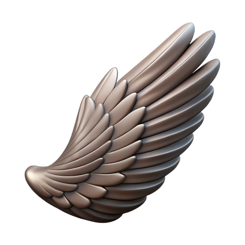 magnificent creative Bird Wing in Motion Cutout detailed png