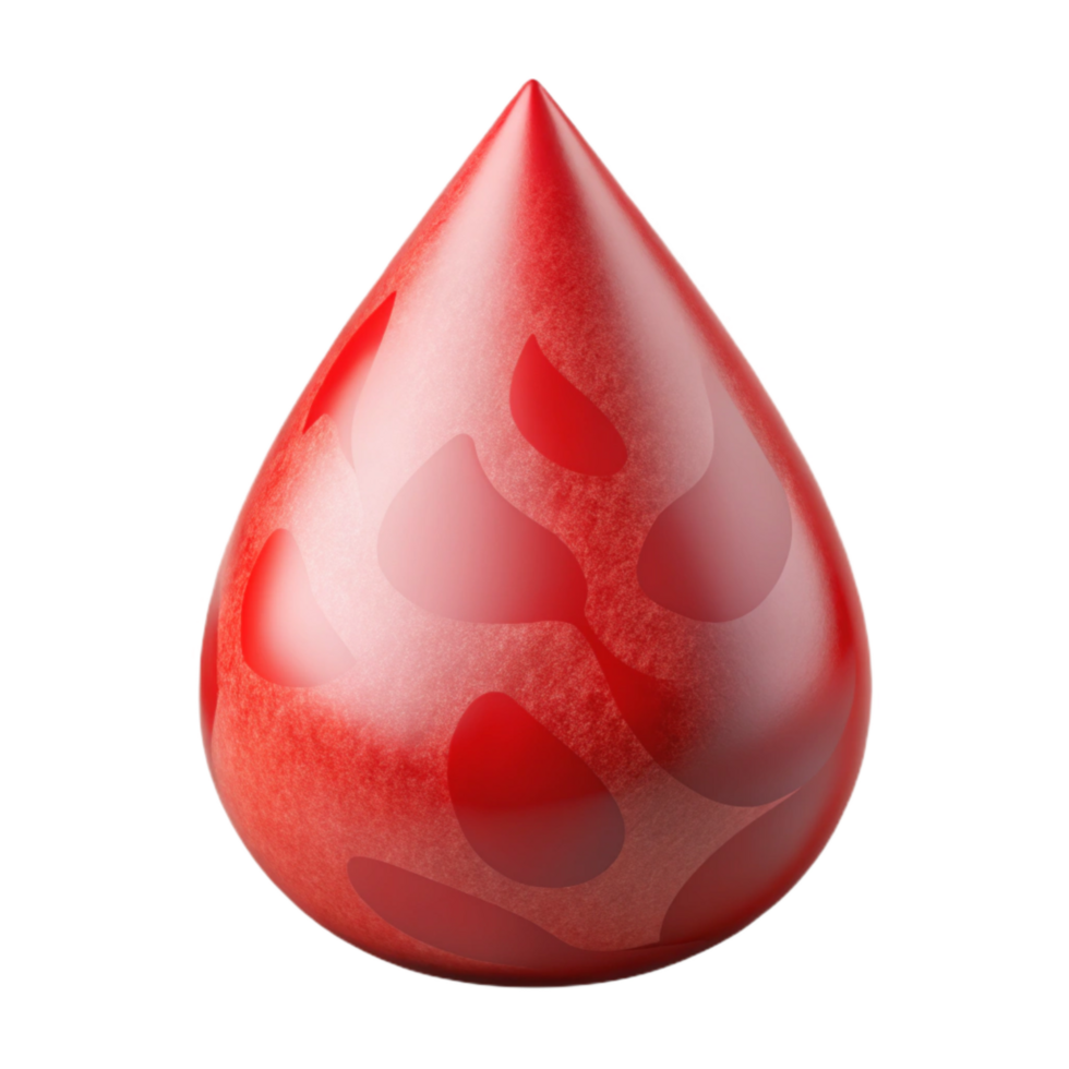 extraordinary abstract Blood Drop Icon Red Transparent Background authentic png