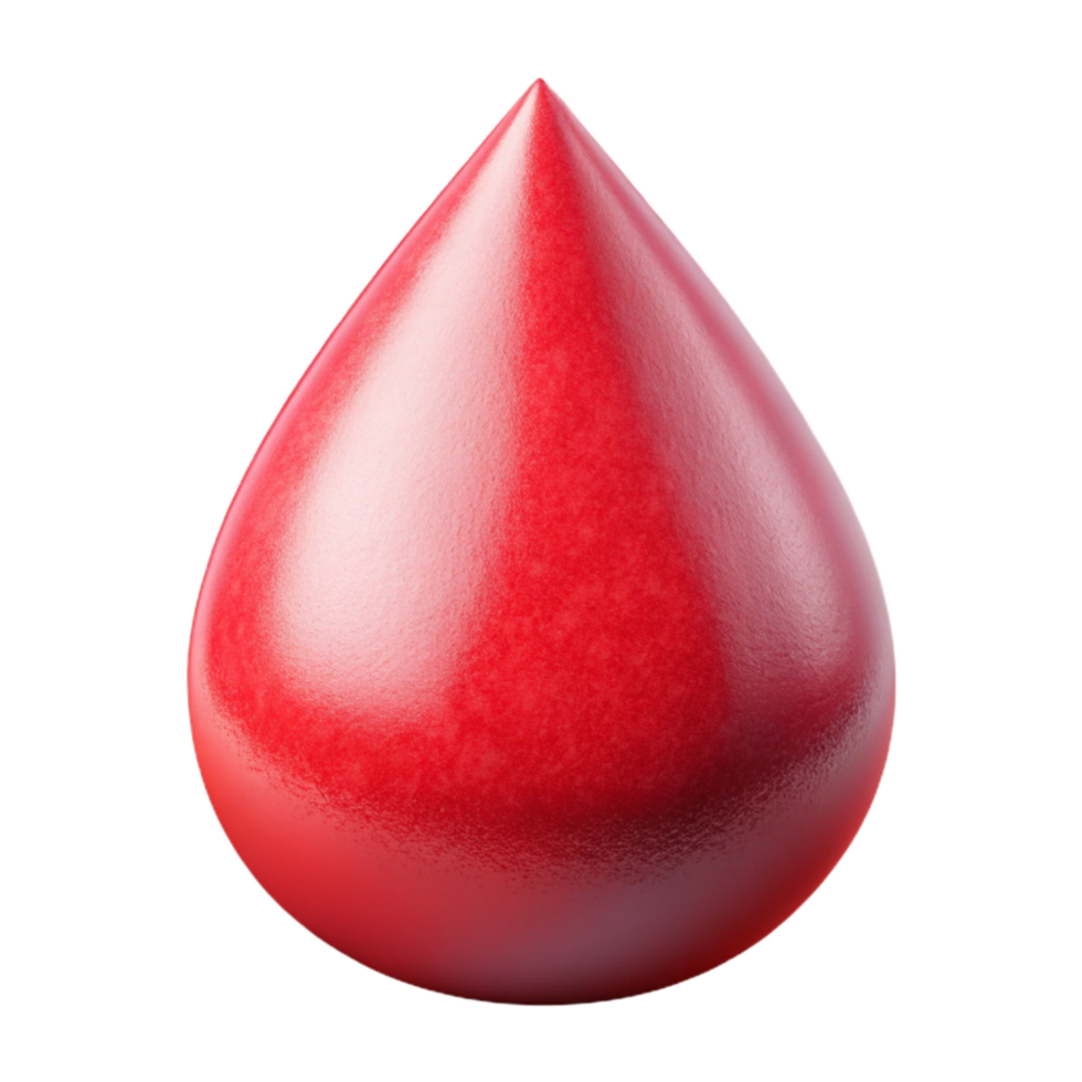 extraordinary rustic Blood Drop Icon Red Transparent Background original png