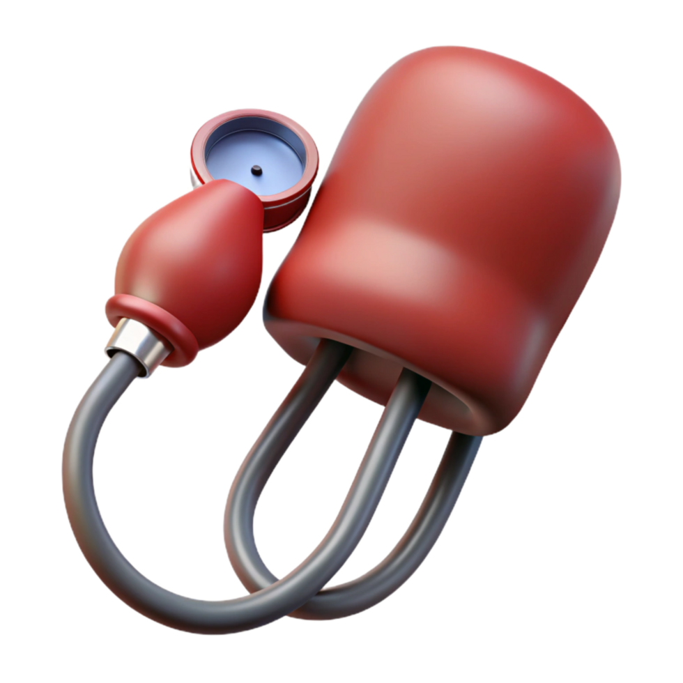 impressive classic Blood Pressure Cuff Inflated Isolated Element high quality png