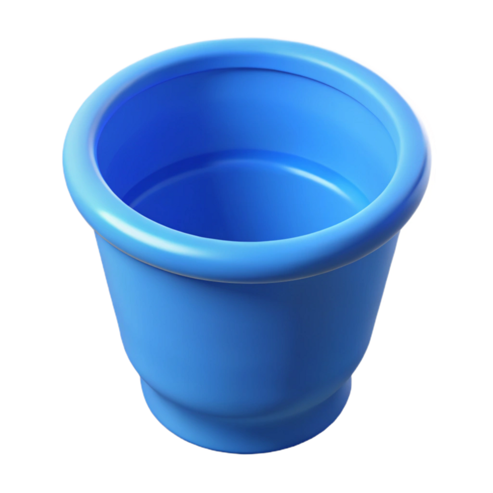 extraordinary rustic Blue Plastic Water Cup Cutout Isolated exclusive png