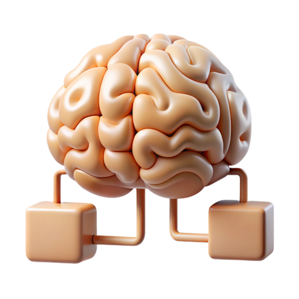 beautiful rustic Brain Computer Interface Connection Lines Transparent 4K png