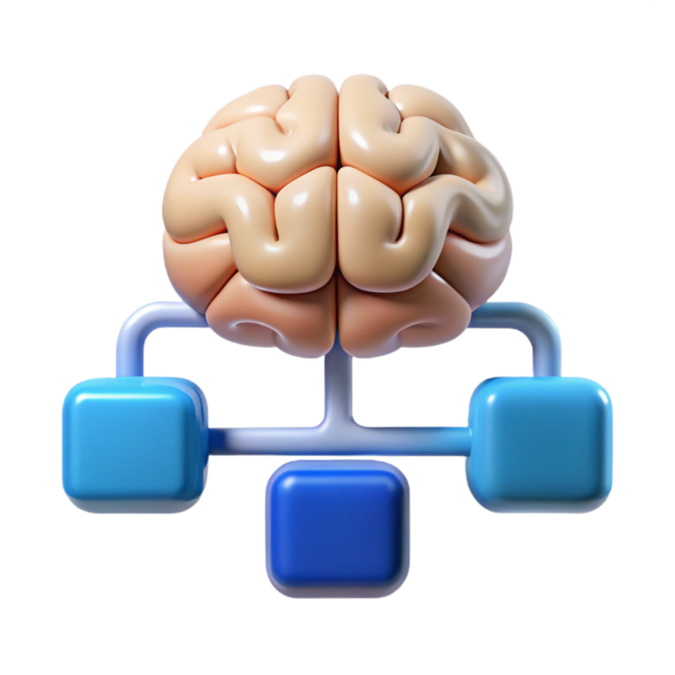 extraordinary traditional Brain Computer Interface Diagram Simple Design Isolated premium png