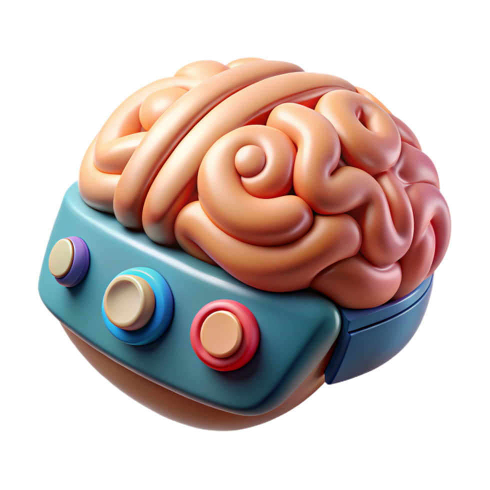 magnificent modern Brain Implant Controller Handheld Design Cutout professional png