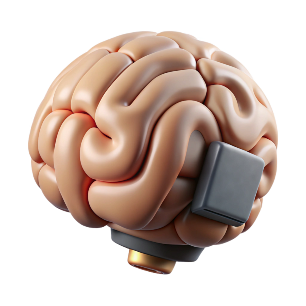 extraordinary traditional Brain Implant Technology Side View Isolated Element original png
