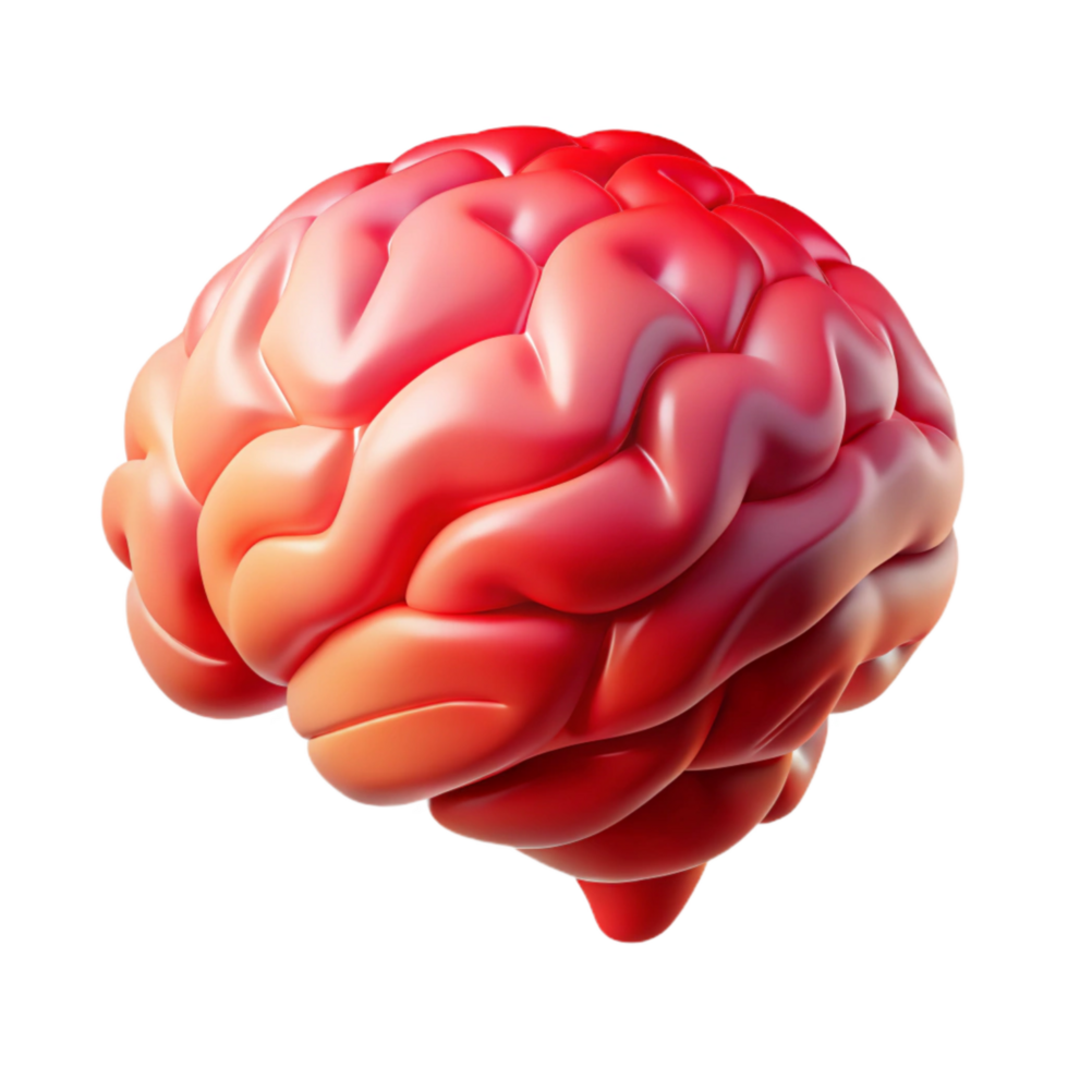 magnificent traditional Brain Scan Data Visualization Abstract Pattern Transparent Background 4K png