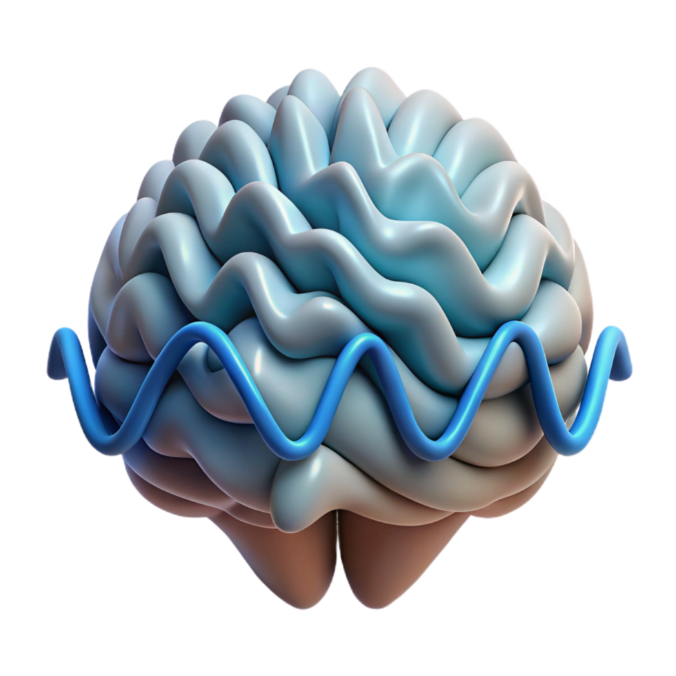 magnificent traditional Brainwave Amplitude Graph Detailed Isolated original png
