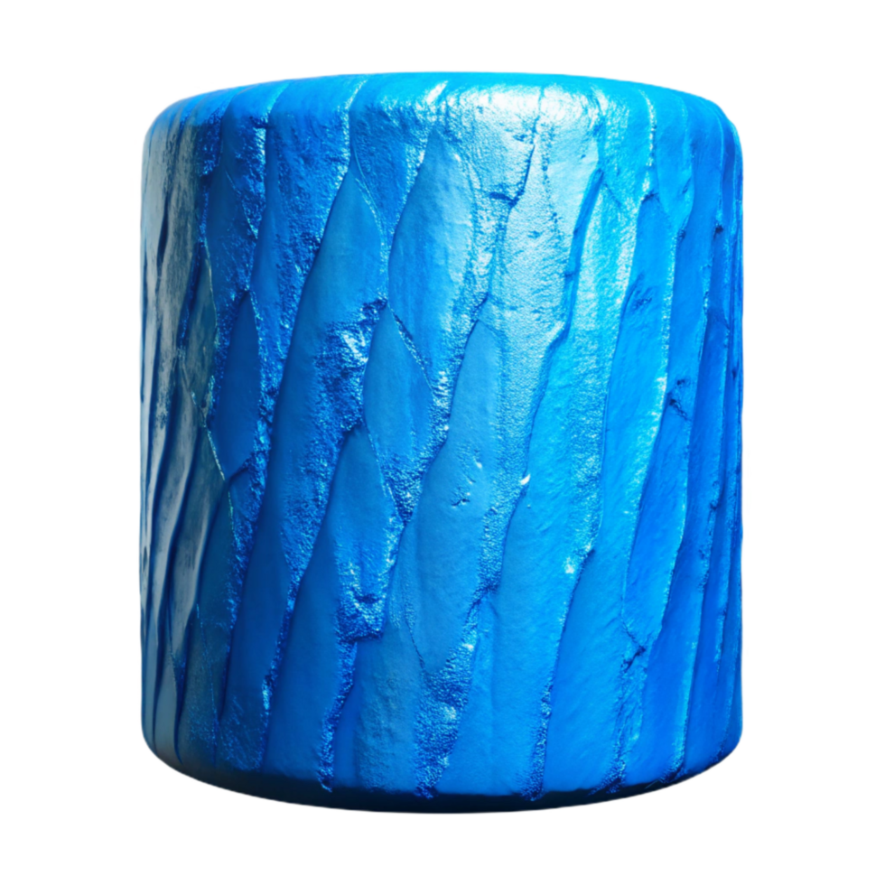elegant artistic Bright Blue Wall Paint Texture Isolated high resolution png
