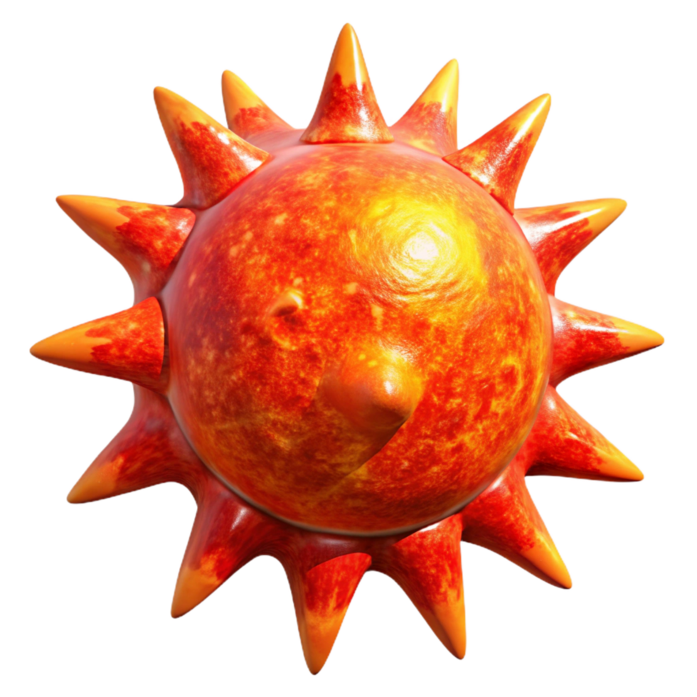 stunning minimalist Bright Red Solar Flare Isolated Element high resolution png