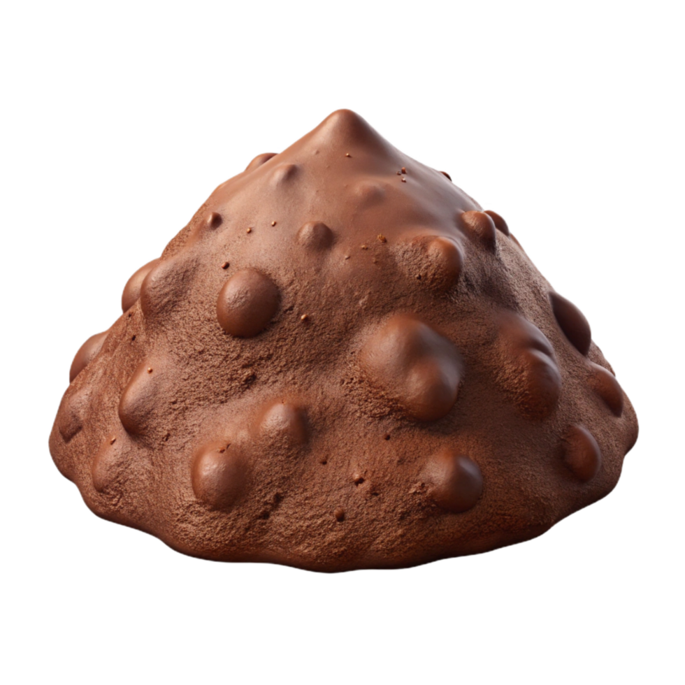 impressive creative Brown Soil Pile Isolated with Textured Surface genuine png