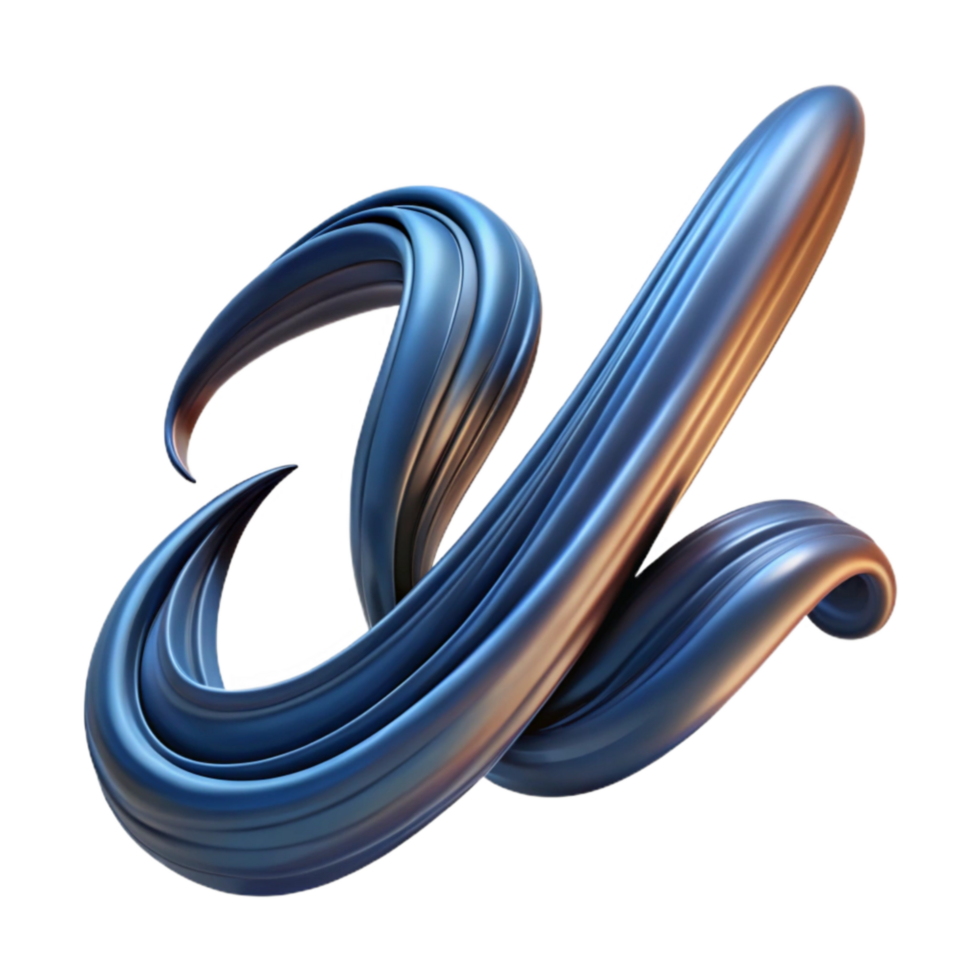 extraordinary vintage Calligraphy Brushstroke with Dynamic Angle Isolated Element original png