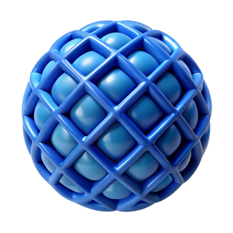 extraordinary minimalist Cellular Pattern Blue Grid Isolated Cutout high resolution png