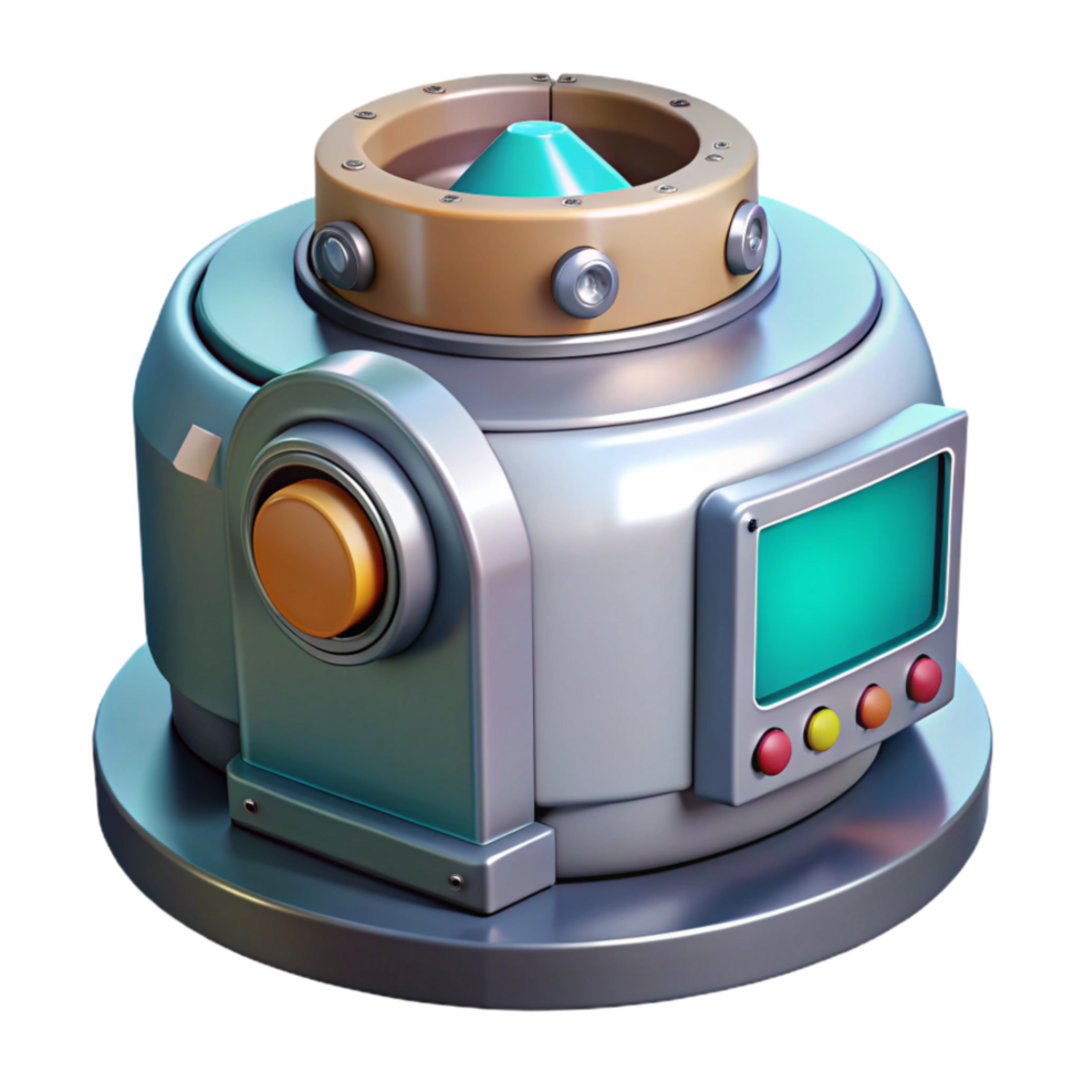 wonderful traditional Centrifuge Machine with Control Panel Transparent Background authentic png