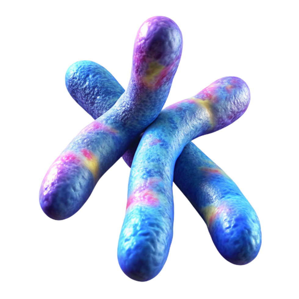 stunning traditional Chromosomes in Bright Light Microscopic View Cutout exclusive png
