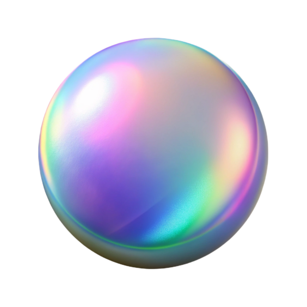 serene vintage Circular Holographic Glare Isolated Cutout authentic png