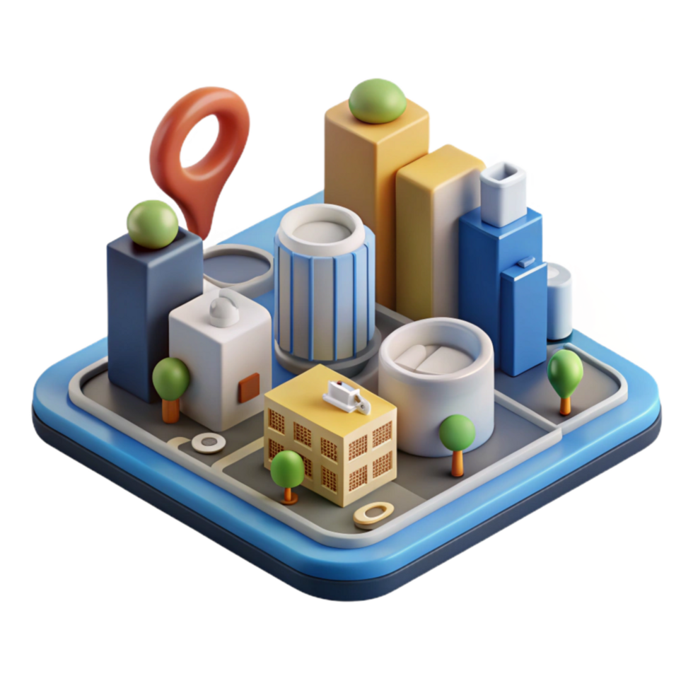 wonderful artistic Citizen Engagement Platform for Smart City Cutout original png